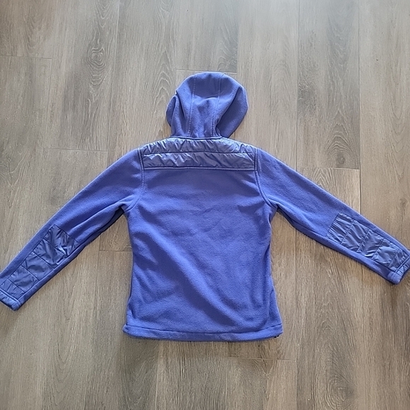 New Balance Jacket Women Small Purple Insulated Full Zip Micro Fleece Jacket - Picture 4 of 4